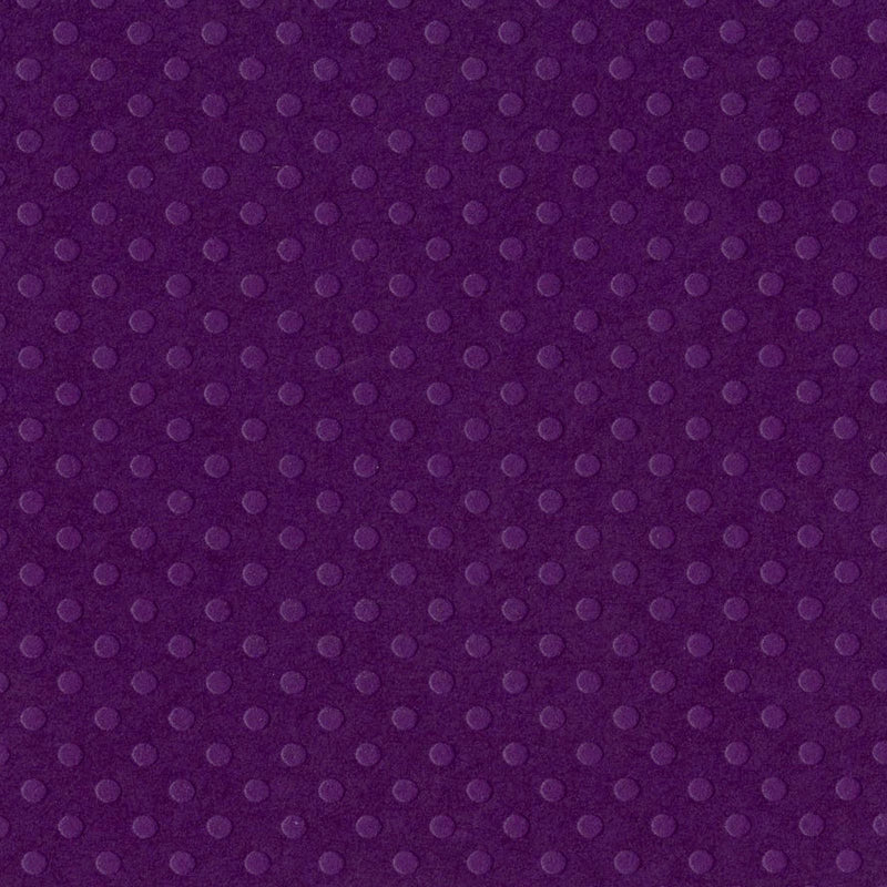 Afbeelding laden in galerijviewer, Bazzill • dot swiss 30,5x30,5cm plum pudding
