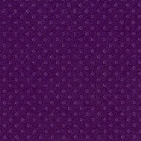 Bazzill • dot swiss 30,5x30,5cm plum pudding