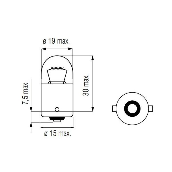 Afbeelding laden in galerijviewer, Bosma lamp 12v-21w ba15s
