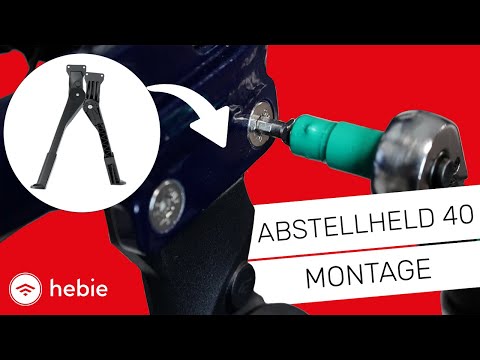 Afbeelding laden in galerijviewer, Hebie achtervorkstandaard abstellheld rear kickstand abstellheld 40mm
