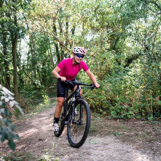 Trivio - fietspomp vorkpomp met drukmeter schrader