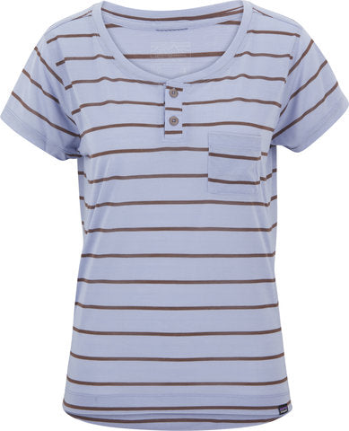 Afbeelding laden in galerijviewer, Patagonia capilene cool trail henley women's t-shirt

