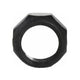 Bofix balhoofd open bovenmoer 22,2mm zwart (6st)