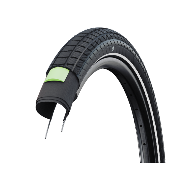 Afbeelding laden in galerijviewer, Schwalbe buitenband motion super moto-x 26x2.15 55-559 greenguard zwart relf
