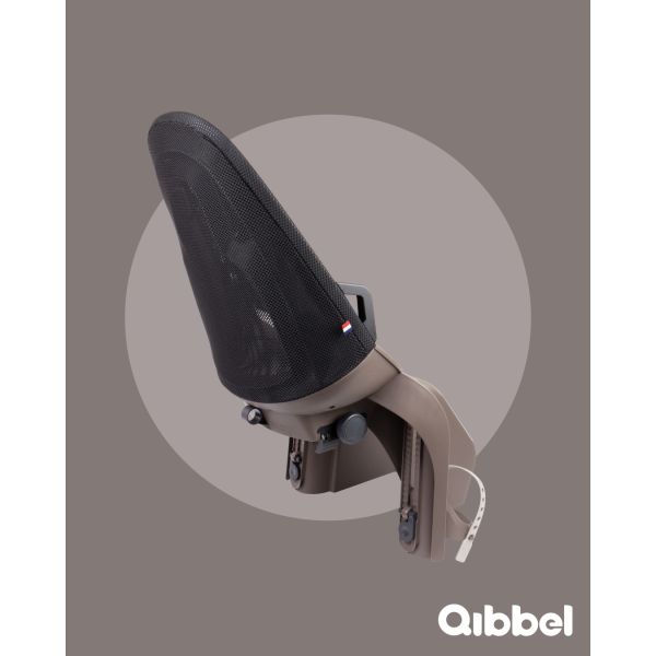 Afbeelding laden in galerijviewer, Qibbel achterzitje air frame zwart lichtbruin
