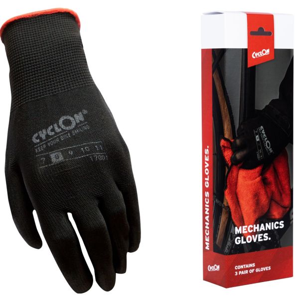 Afbeelding laden in galerijviewer, Cyclon montagehandschoenen m8 - rood (3 paar)

