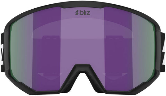 Bliz spark brown w purple multi - ski goggle