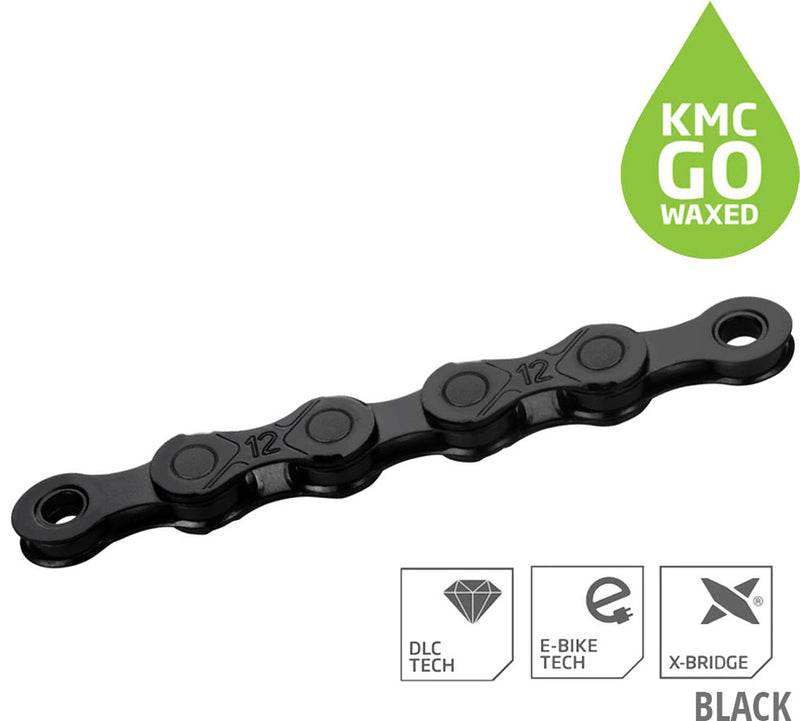 Afbeelding laden in galerijviewer, Kmc dlc12 waxed 126 links 12-speed chain
