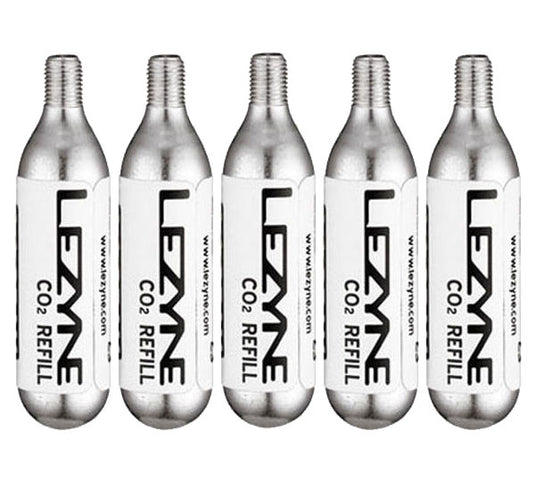 Lezyne co2 replacement cartridges 16g pack of 5