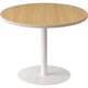 Receptietafel meet powered by paperflow easyoffice melamine beuken