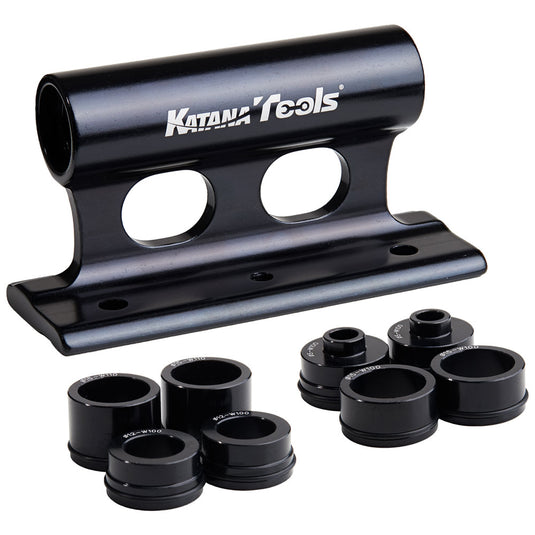 Katana universal bike carrier with fork attachment