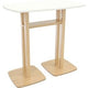 Vergadertafel meet powered by paperflow easydesk melamine