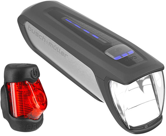 Busch + müller ixon core 2 + brixxi led headlight set