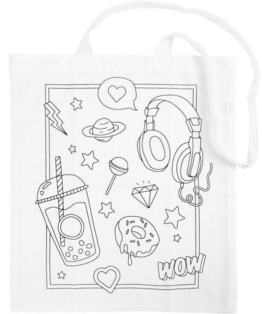 Creativ company schoudertas met print