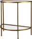 Woood goddess sidetable - metaal - antique brass - 75x37x75