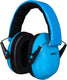 Dooky gehoorbescherming kinderen - verstelbare koptelefoon 5-16 jaar - 28db isolatie - ideaal voor school, evenementen drukke omgevingen - oorkappen met opbergzakje - noise cancelling headphones - blauw