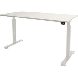 Zit-sta-bureau schaffenburg dextro basic 160 x 80 cm wit
