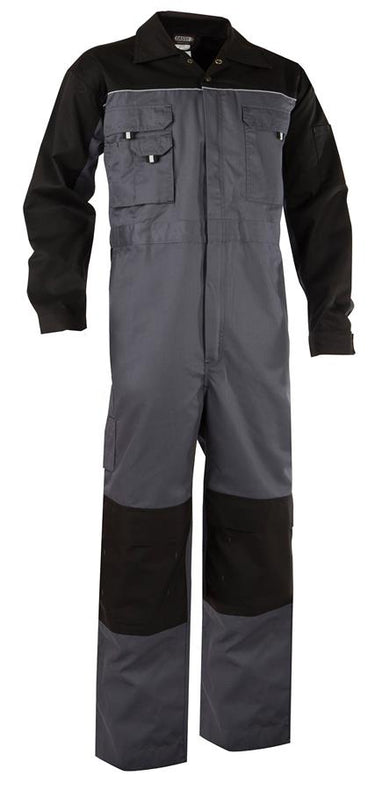 Dassy overall cannes p k grijs zwart s