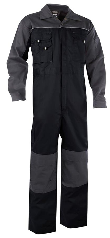 Dassy overall cannes p k zwart grijs s