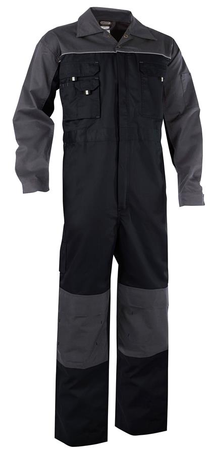 Dassy overall cannes p k zwart grijs xxl