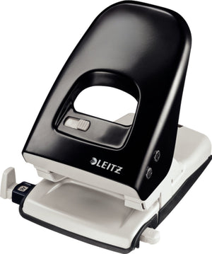 Leitz bureau perforator - perforeert tot 40 vel - voor mappen en ringbanden - zwart
