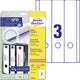 Ordnerrugetiketten avery l6059-25 59x297mm wit
