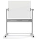 Glasbord nobo 900 x 1200 mm wit magnetisch