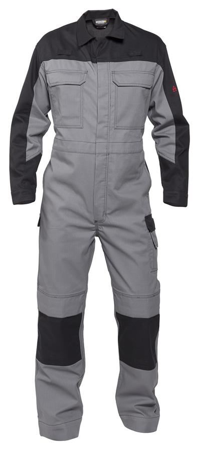 Dassy overall niort multinorm grijs zwart xl