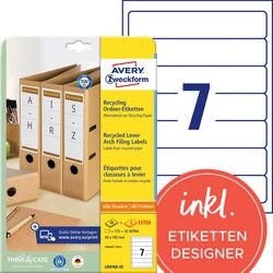Etiket avery ultragrip wit