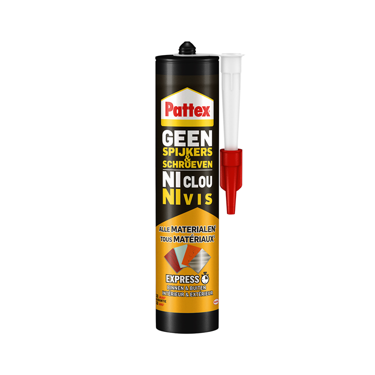 Afbeelding laden in galerijviewer, Pattex 1066008 - geen spijkers geen schroeven express 390g | 12 stuks
