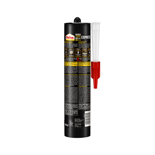Pattex 1066008 - geen spijkers geen schroeven express 390g | 12 stuks