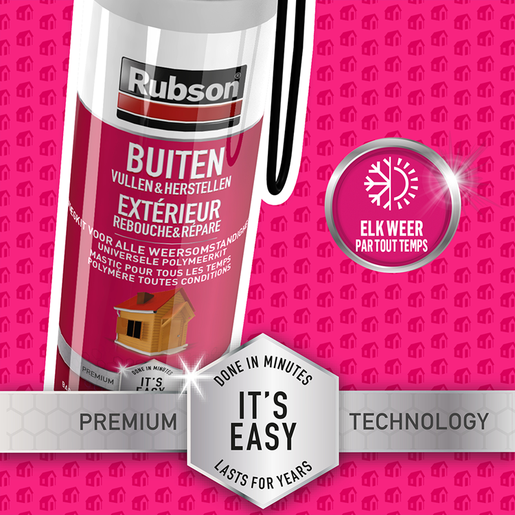 Afbeelding laden in galerijviewer, Rubson 1066000 - easy sealing buiten 100ml | 12 stuks
