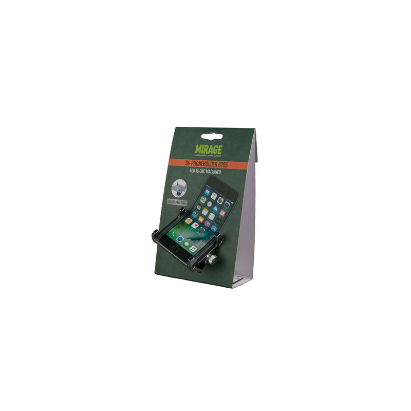 Afbeelding laden in galerijviewer, Telefoonhouder Mirage G20 aluminium - grijs
