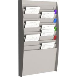 Documentpaneel paperflow 20 vakken grijs