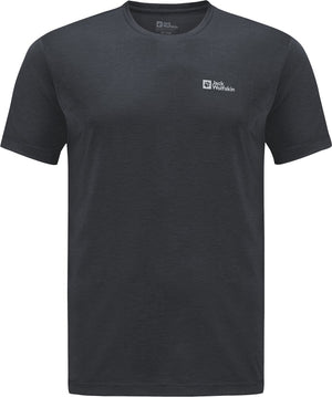 Jack wolfskin vonnan s s t m heren outdoorshirt - phantom- maat s