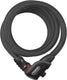 Abus kabelslot phantom 8950 180 texfl - fietsslotenset met houder texfl voor het frame van de fiets - 12 15 mm - security level 5 - zwart