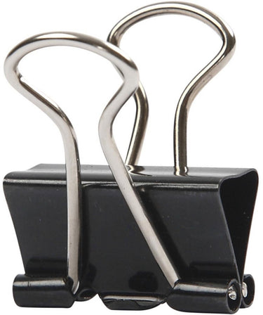 Creativ company foldback clips 19mm zwart 40 stuks