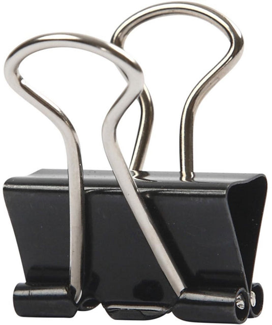 Creativ company foldback clips 19mm zwart 40 stuks