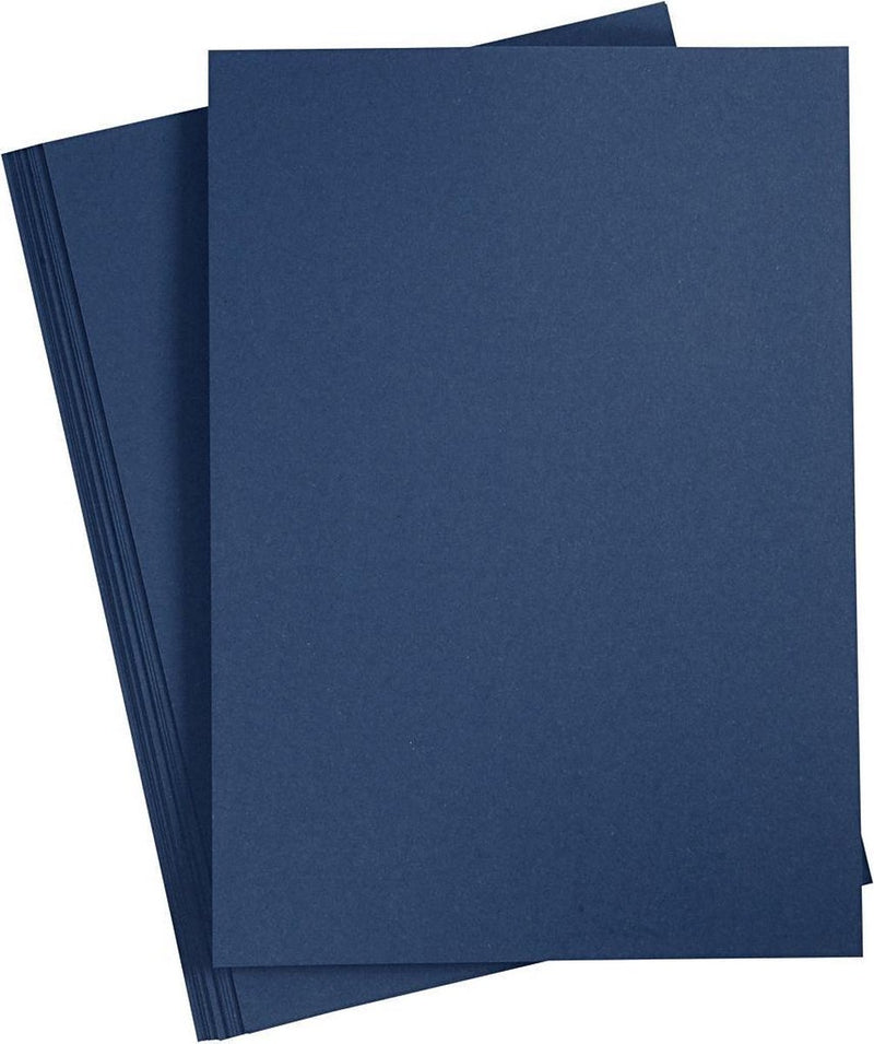 Afbeelding laden in galerijviewer, Colortime karton blauw a4 220g, 10st.

