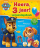 Paw patrol - kleurboek - hoera, 3 jaar - verjaardagsboek