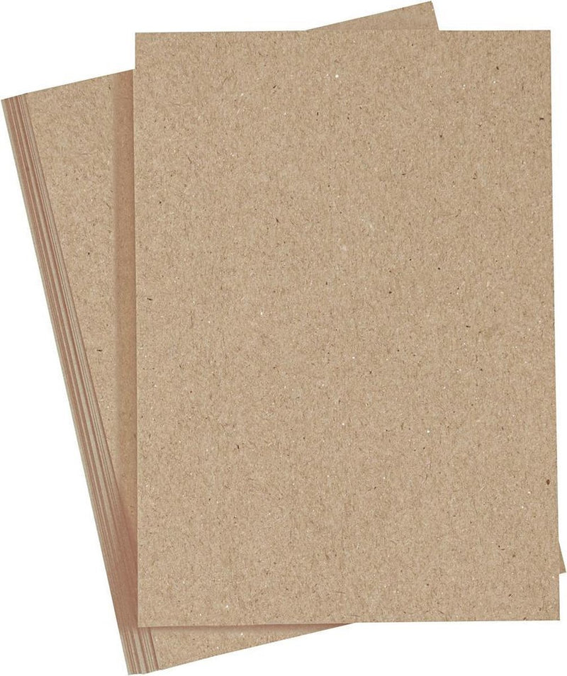 Afbeelding laden in galerijviewer, Creativ company karton naturel a4 220g, 10st.
