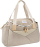 Béaba sydney ii verzorgingstas 21 l - luiertas met uitklapbare cocon-verschoonruimte - 100% gerecycled polyester met grs-certificaat - isothermisch zijvak en fopspeentasje - kinderwagen- en trolleybevestiging - grijs beige