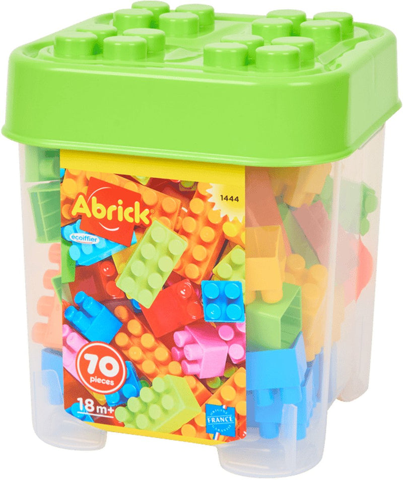 Afbeelding laden in galerijviewer, Ecoffier ecoiffier abrick bouwblokken jungle in opbergbox - 70dlg.
