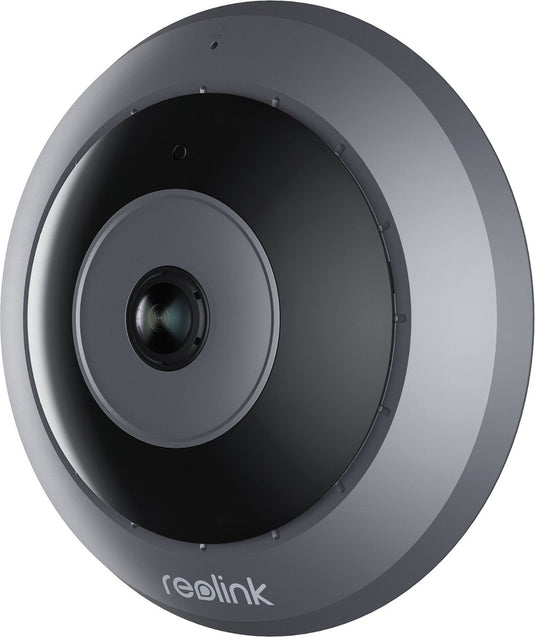Reolink 6mp p520 poe indoor fisheye camera, 360° panoramisch beeld, 2k+ hd, persoonsdetectie, nachtzicht