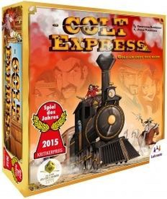 Ludonaute colt express - bordspel over treinoverval in het wilde westen