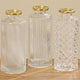 Boltze home vaas adore ø5x13cm transparant helder glas