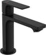 Hansgrohe rebris e - wastafelmengkraan - ééngreeps bediening - coolstart energiebesparend - ecosmart+ waterbesparend - met trekwaste - 110mm maat - mat zwart