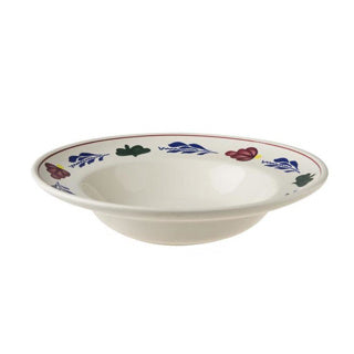 Afbeelding laden in galerijviewer, Royal boch boerenbont bord diep 27 cm | 4 stuks
