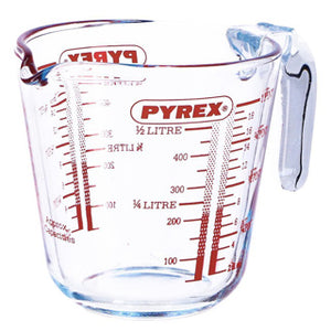 Pyrex classic glazen maatbeker 0,5l
