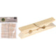 Wasknijpers bamboe set 24 stuks | 4 stuks
